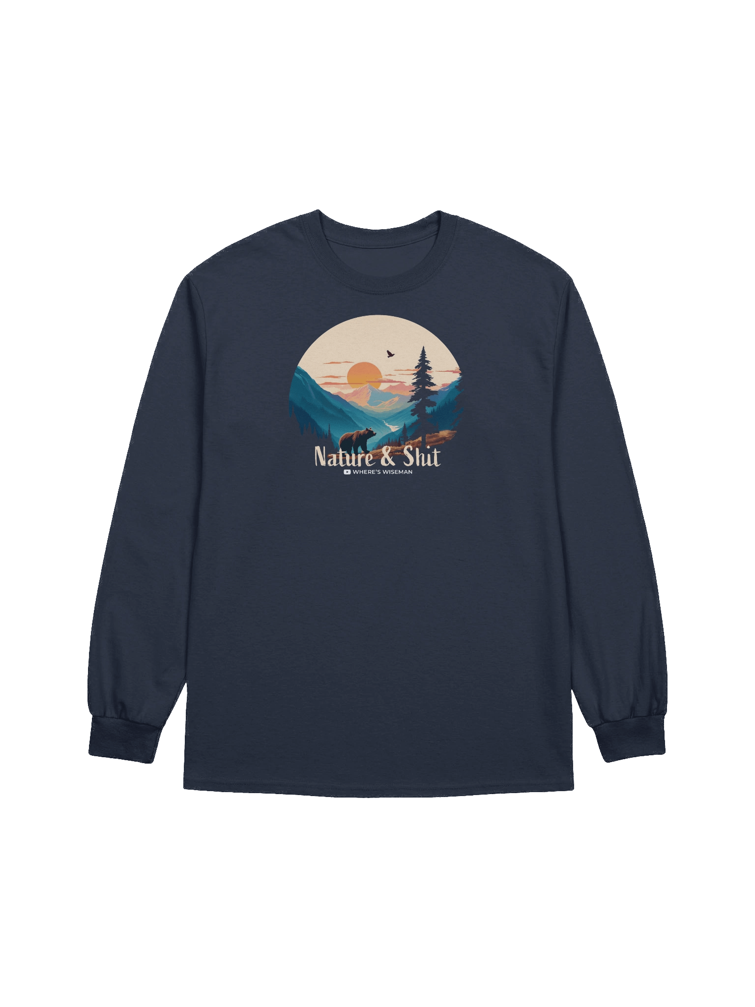 Nature & Sh*t Ultra Cotton Long Sleeve product image (3)