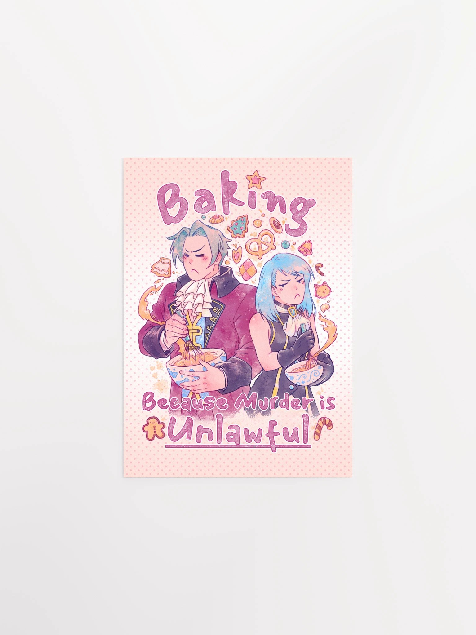 Baking because Murder is Unlawful - Print product image (1)