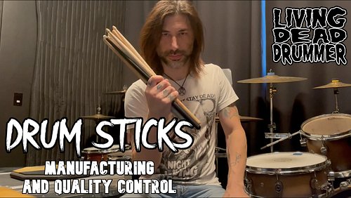 DRUMSTICKS! 
How many times have you heard “These sticks didn’t last as long, is their quality dropping??” 
Answer: NO!
Watch...