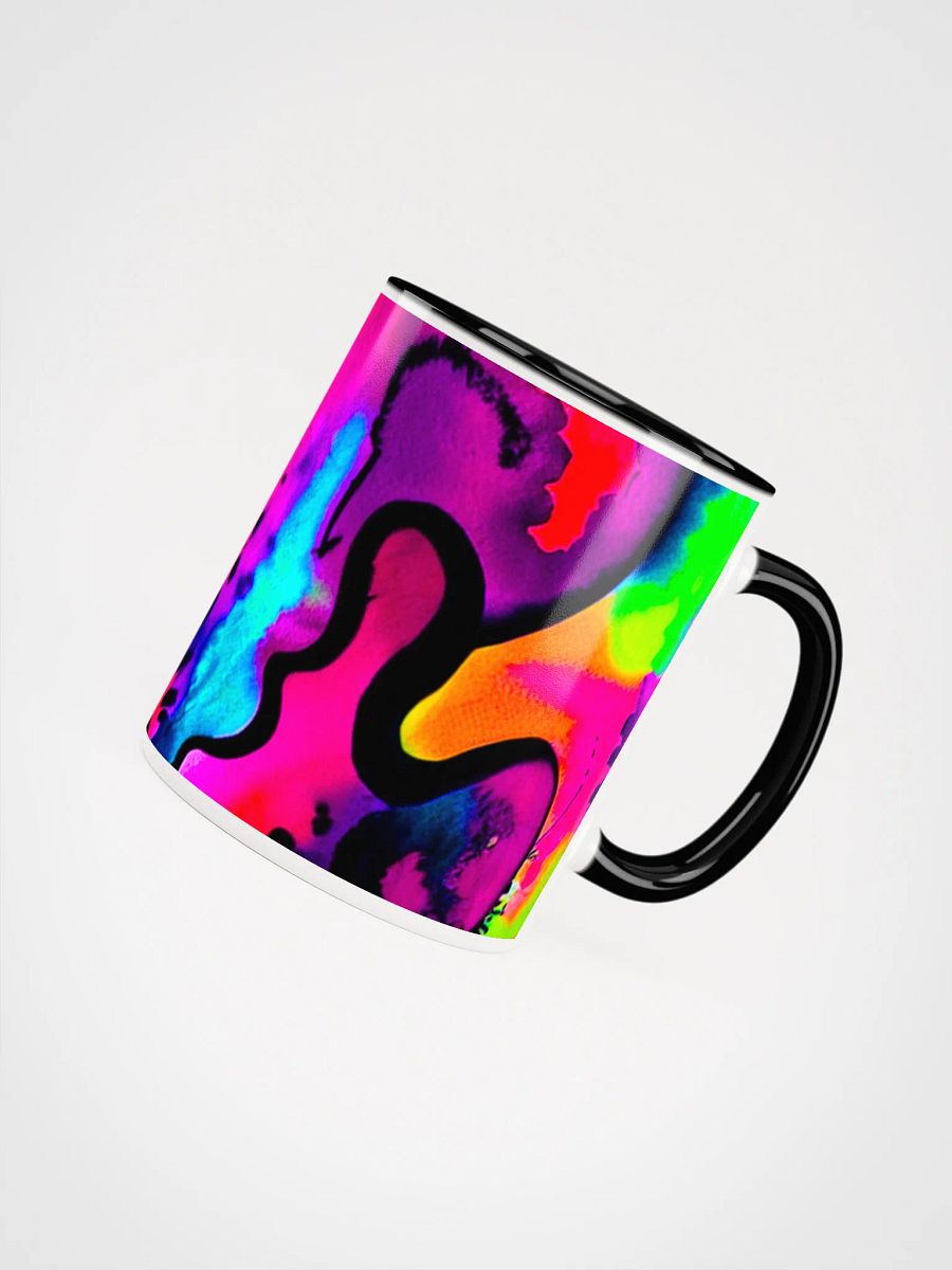 Coffee Mug WILD BLACK SQUIGGLY product image (4)