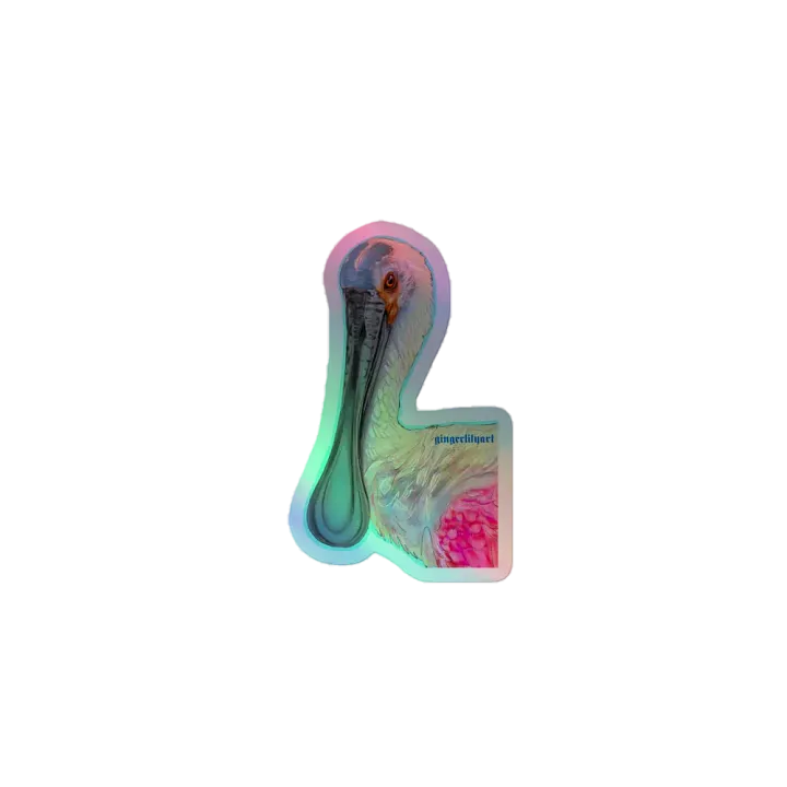spoonbill sticker product image (1)