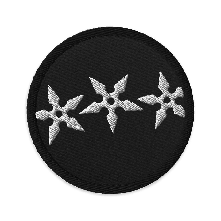 Slow-Mo Shuriken Patch - White product image (1)