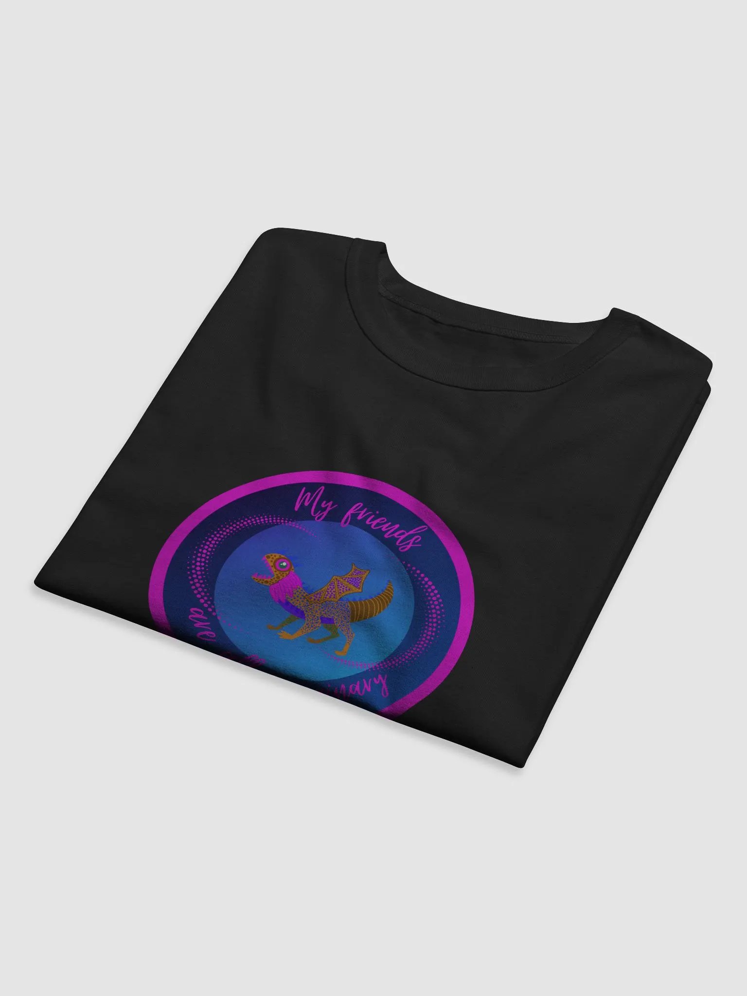 My Friends are All Imaginary Relaxed Fit T-shirt product image (23)