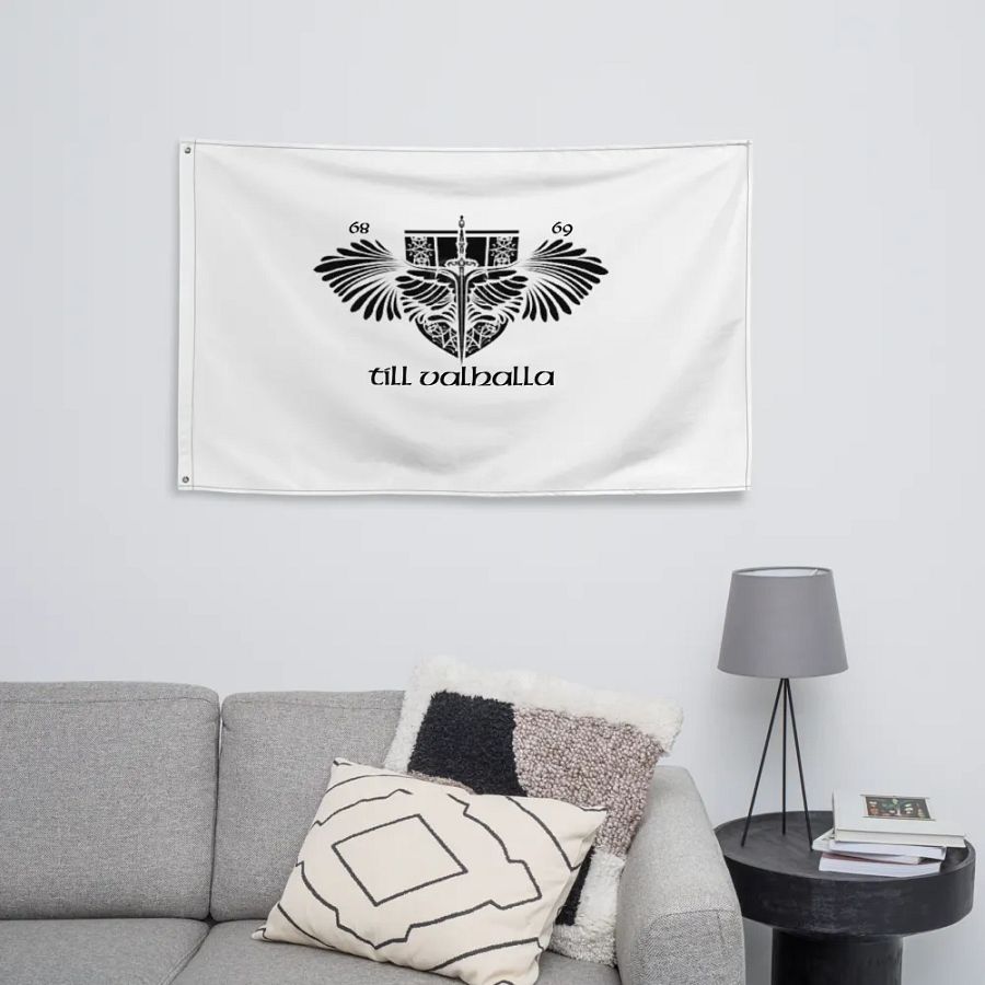 Remembrance Till Valhalla Flag product image (8)