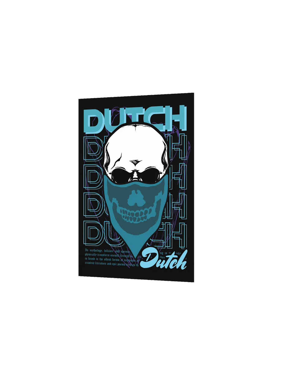 Dutch Bandana Skull Poster product image (4)