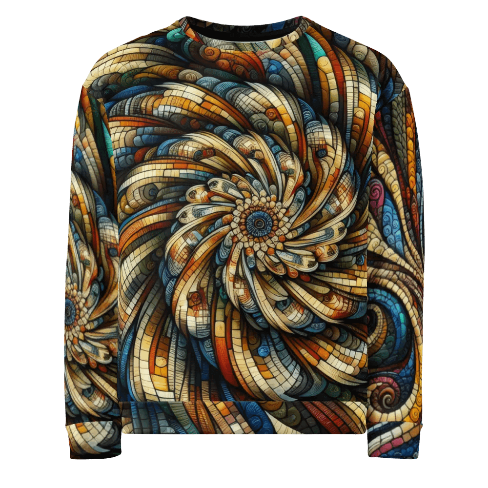 Colorful Patterns - All-Over Unisex Sweatshirt #1 product image (6)