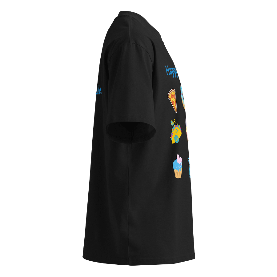 Happy Thoughts - Junk Food Lover - Stanley/Stella Unisex Organic Oversized T-Shirt SATU020 product image (8)