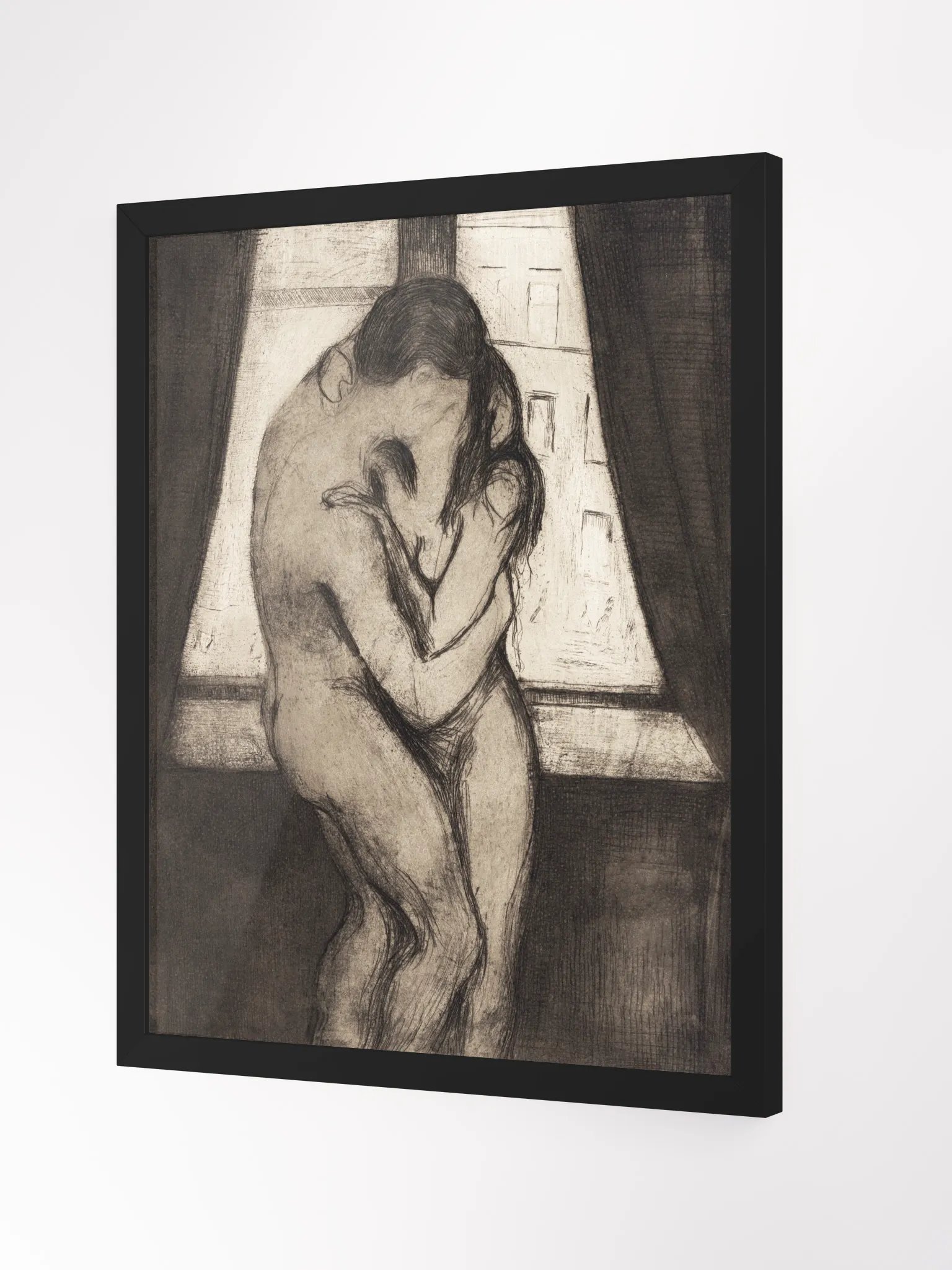 Framed Poster - Edvard Munch, The Kiss c. 1895 product image (2)