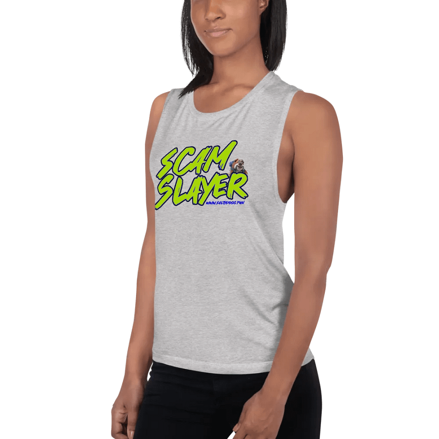 Scam Slayer Ladies Tank product image (6)