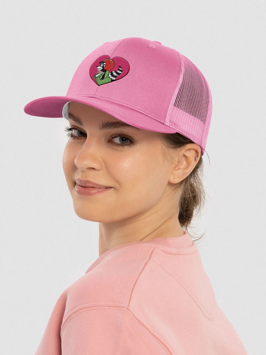 TrashHeart Pink Trucker Hat product image (4)