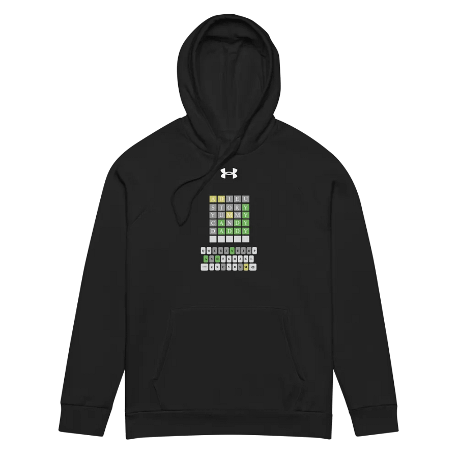Wordle Under Armor Hoodie product image (4)