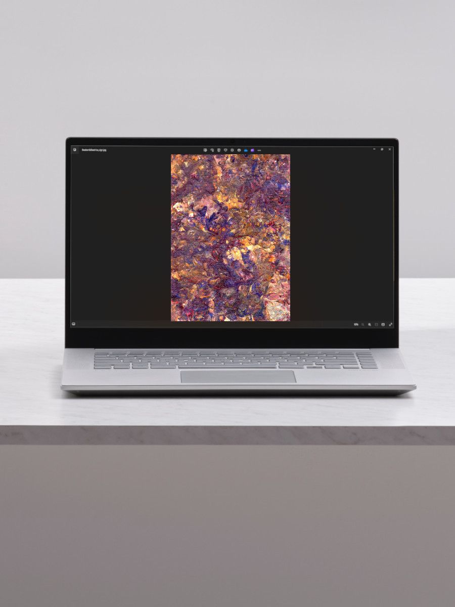 Victorian Flowers Fluid Acrylic Digital Download product image (1)