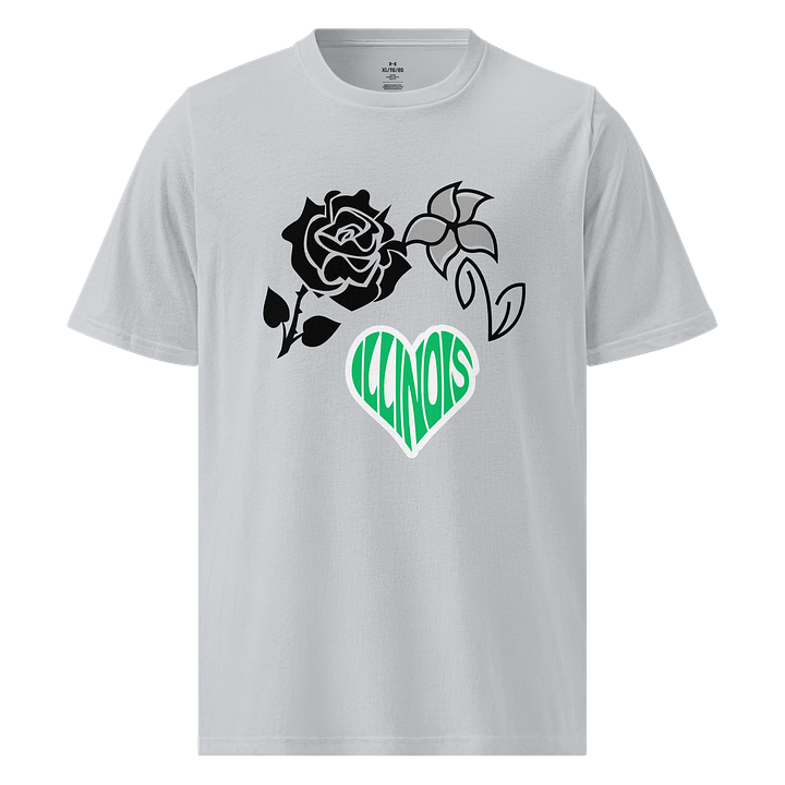 Illinois Bunny Athletic Tee product image (1)