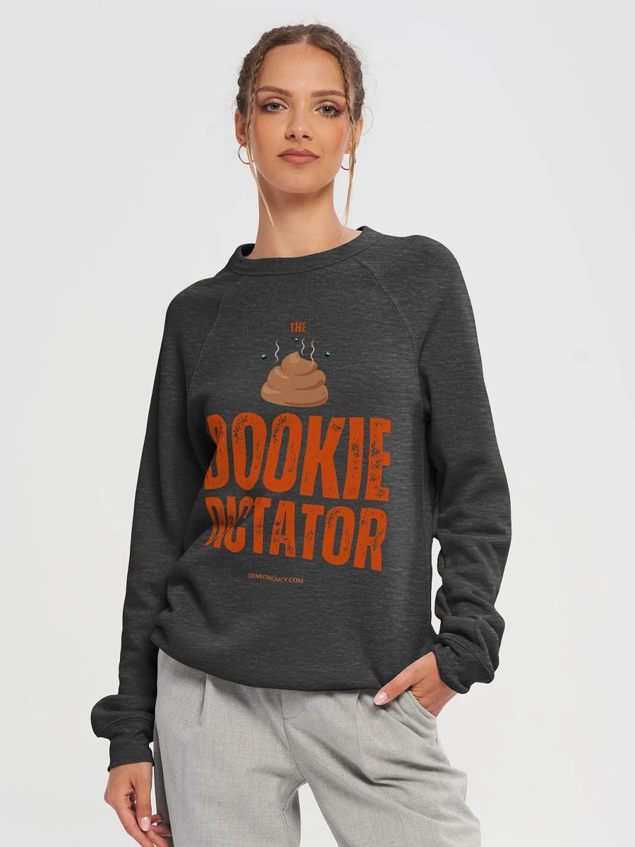 The Dookie Dictator Unisex Sponge Fleece Raglan Sweatshirt from Bella+Canvas product image (2)