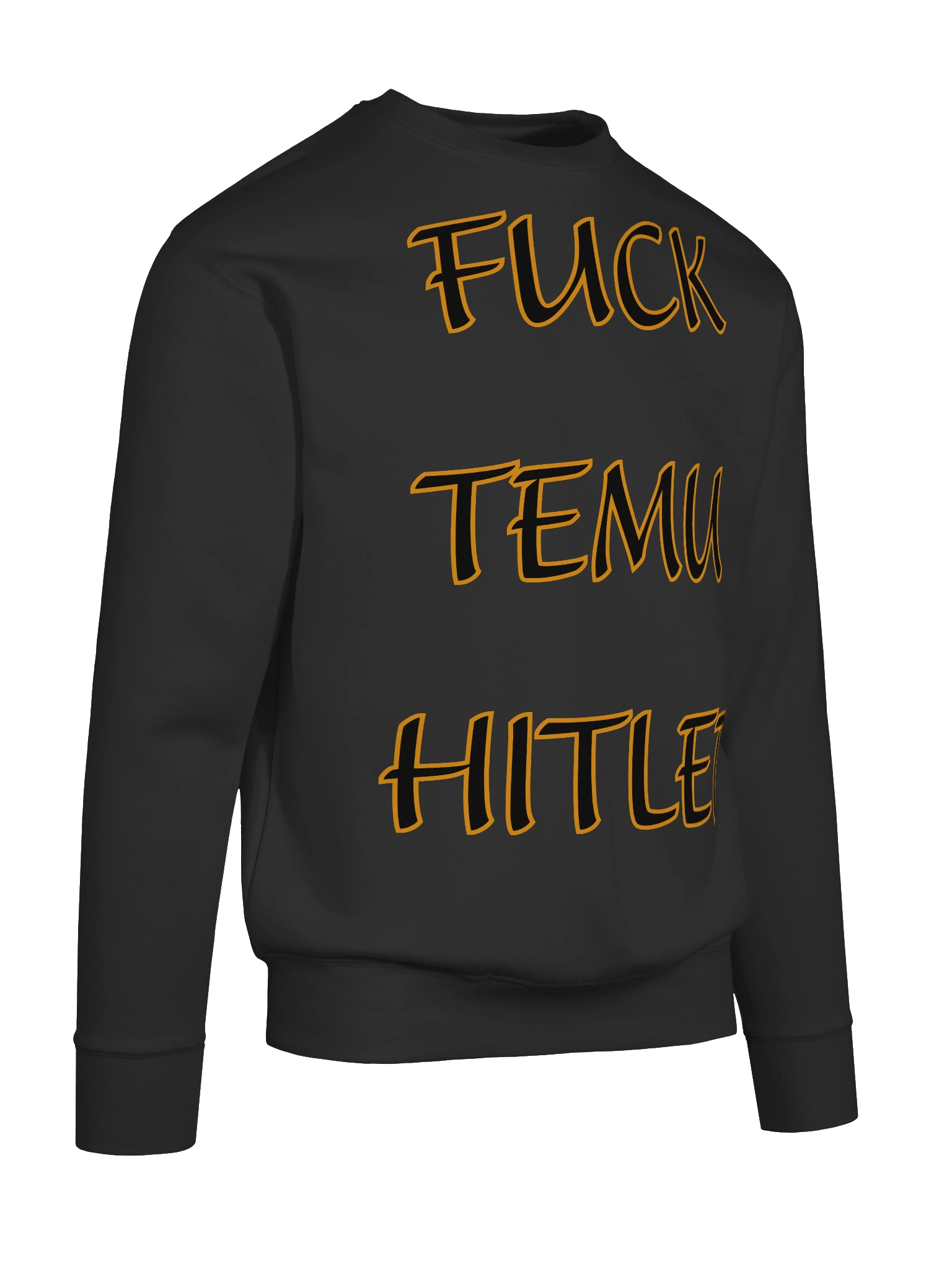 No Kings: F**K Temu Hitler Front Sweatshirt product image (9)