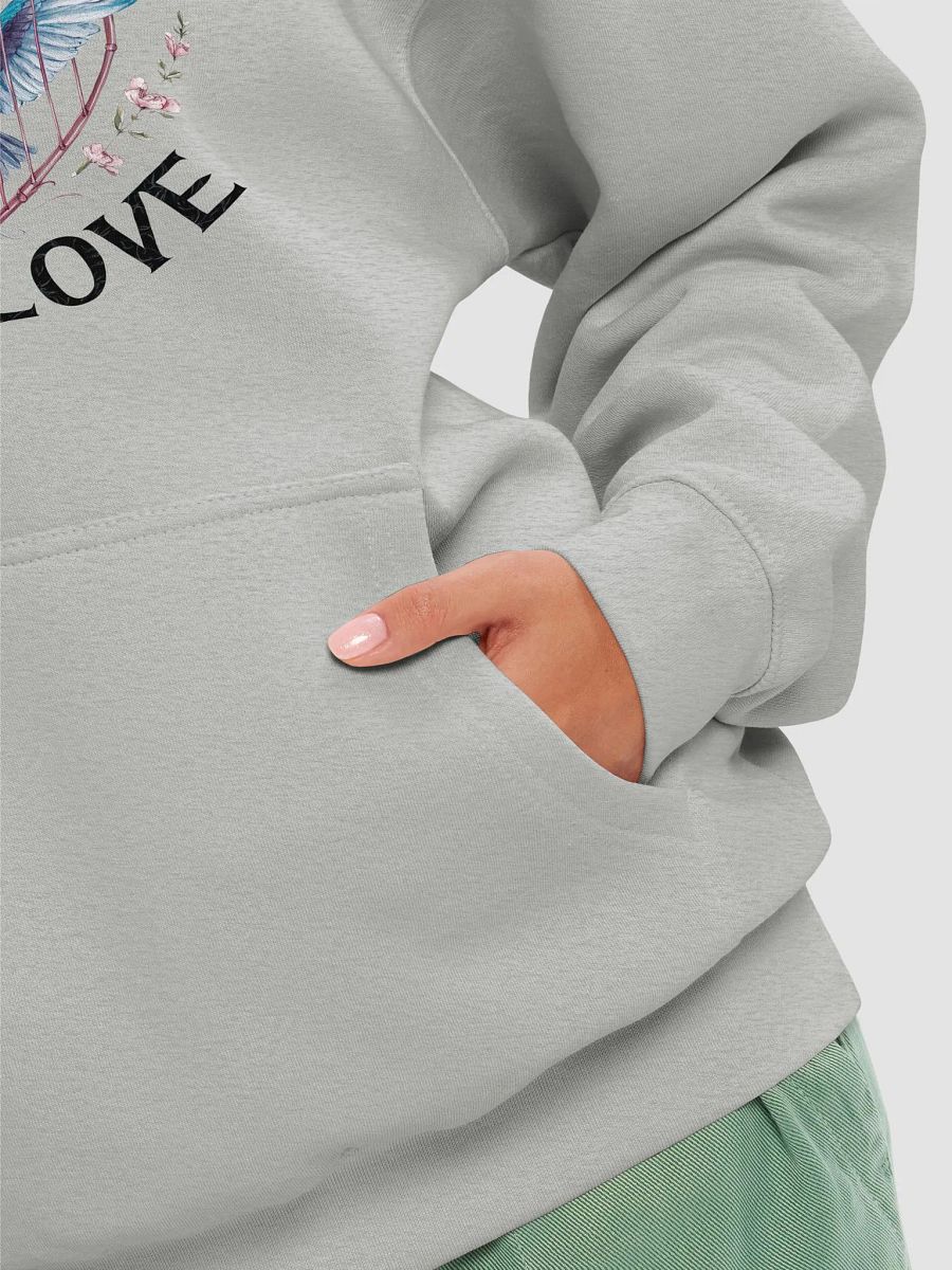 Freedom to Love Birdcage Unisex Hoodie product image (8)