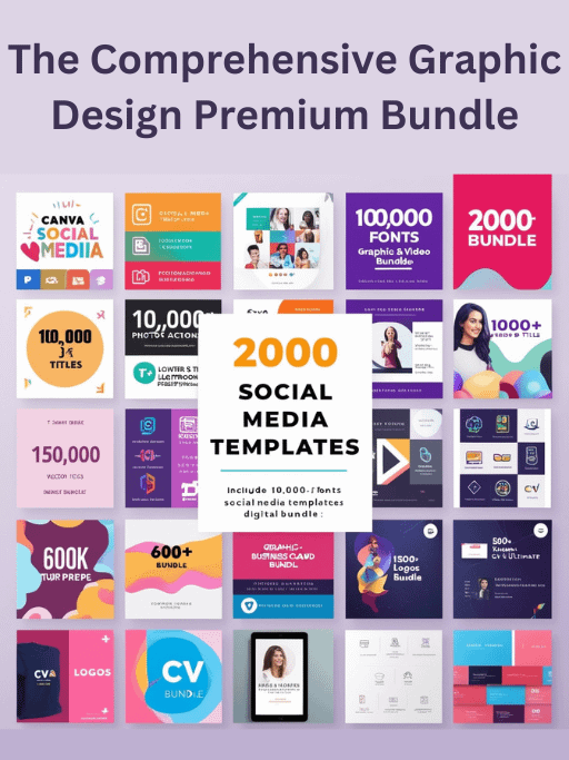 The Comprehensive Graphic Design Premium Bundle product image (1)