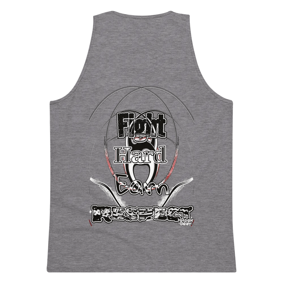 Fight Hard Earn Respect - Embroidered - Men's Premium Tank Top product image (3)