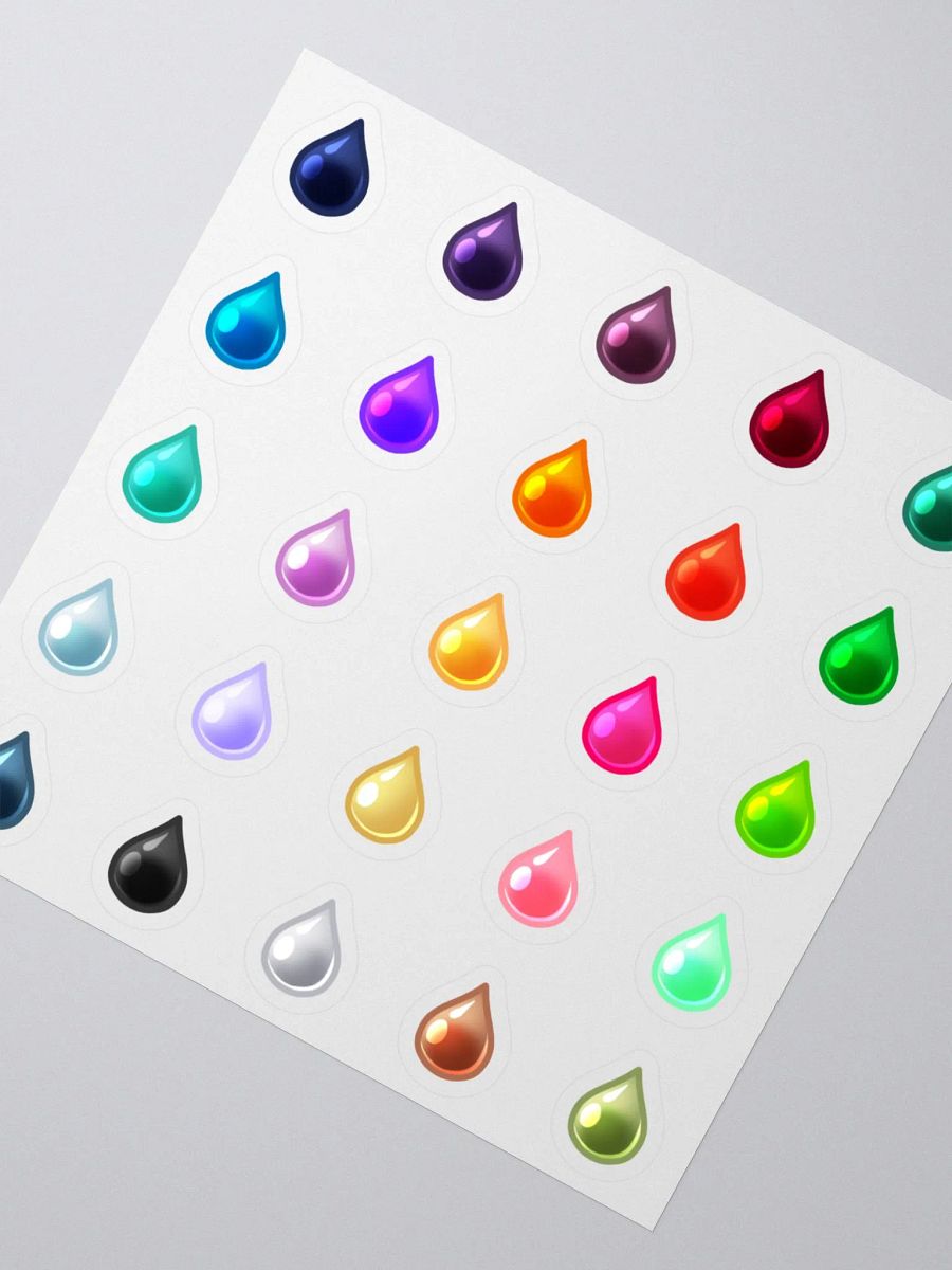 Droplets Stickers product image (3)