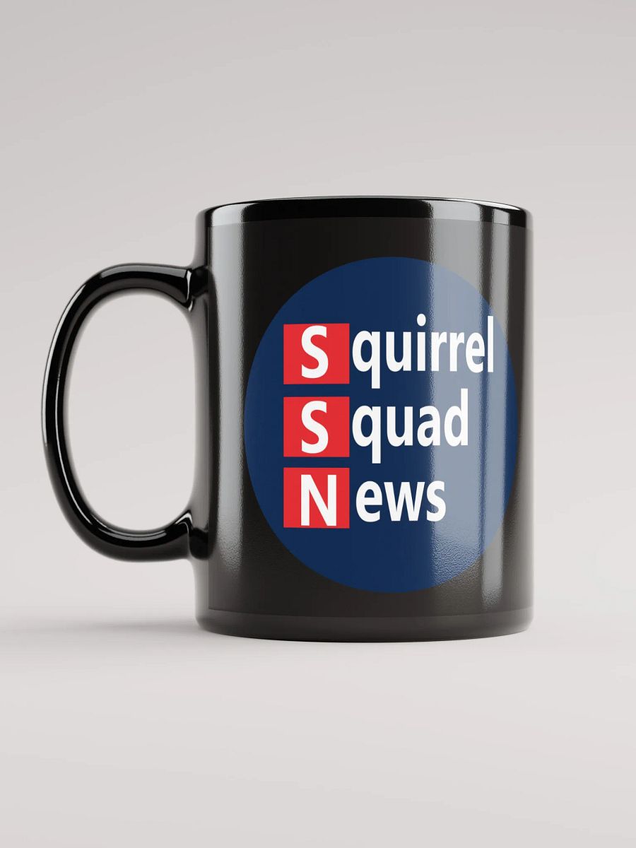 SSN Logo Black Glossy Mug Right Handed product image (6)