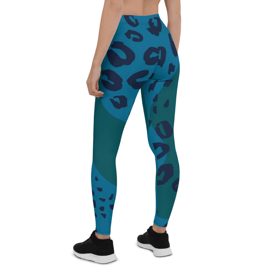 Teal Jungle All-Over Leggings product image (3)
