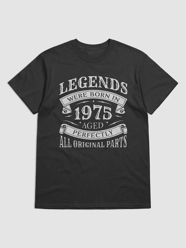 50. Geburtstag Mann Frau Geschenk | T-Shirt zu 50 Jahre| runder Geburtstag | Classic Shirt | Legends were born 1975 | Geburtstagsgeschenk product image (1)