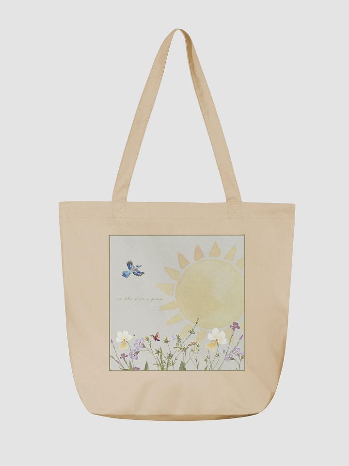 'in the sun i grow' Econscious Eco-Friendly Tote Bag product image (2)