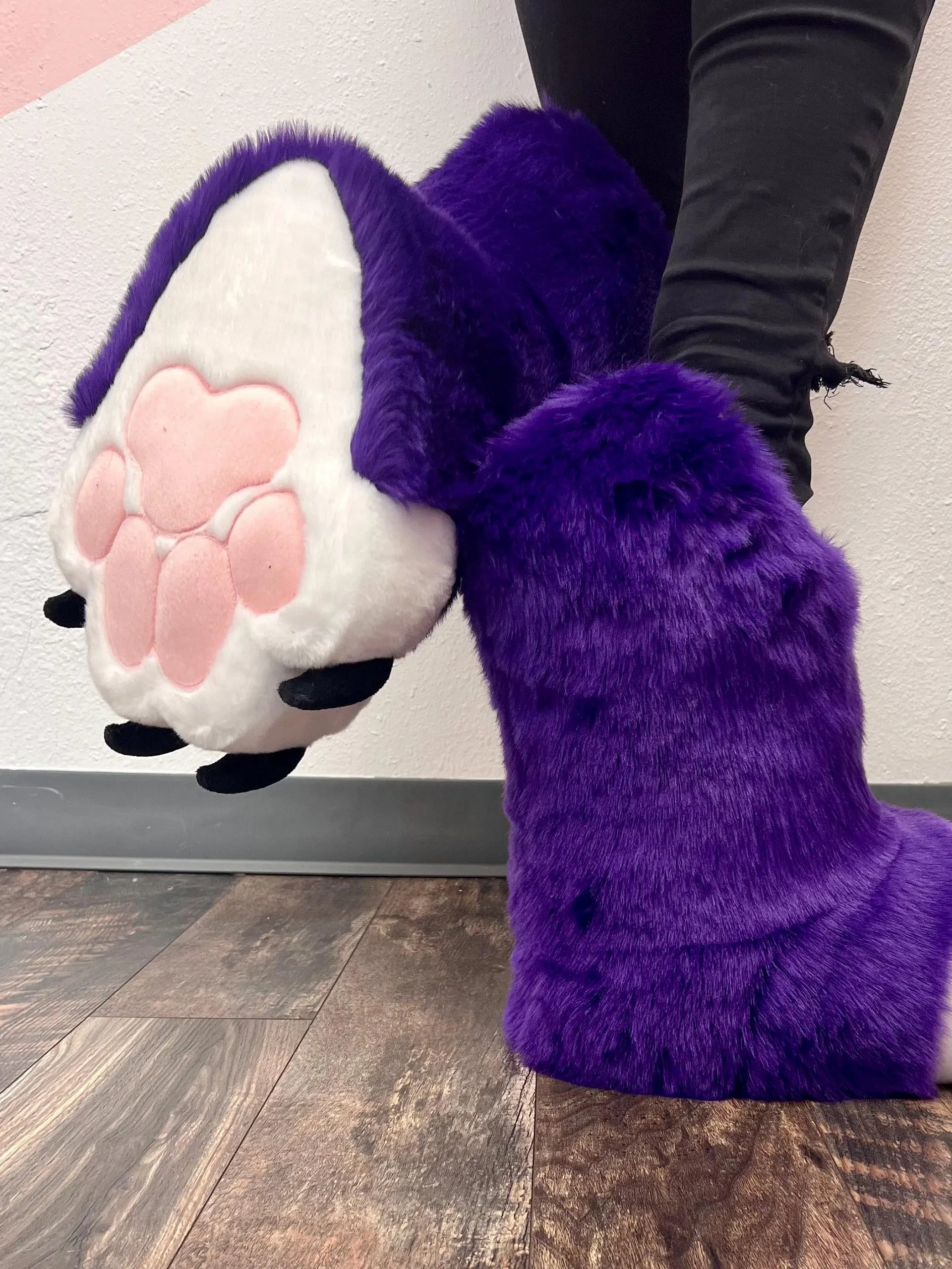 Slim Digigrade Fursuit Feetpaw Indoor and Outdoor Pattern [PDF DOWNLOAD] product image (4)
