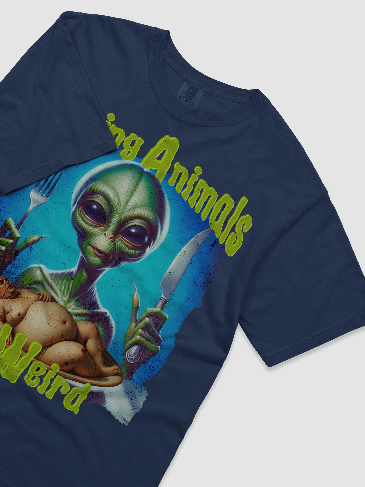 Eating Animals Is Weird Tee product image (2)