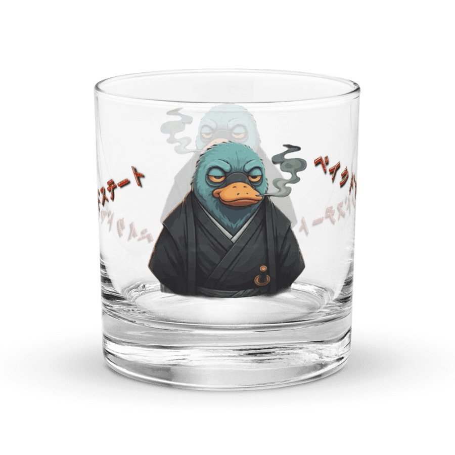 Zen Platypus Rocks Glass product image (1)