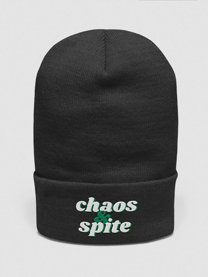 Chaos & Spite Beanie product image (1)