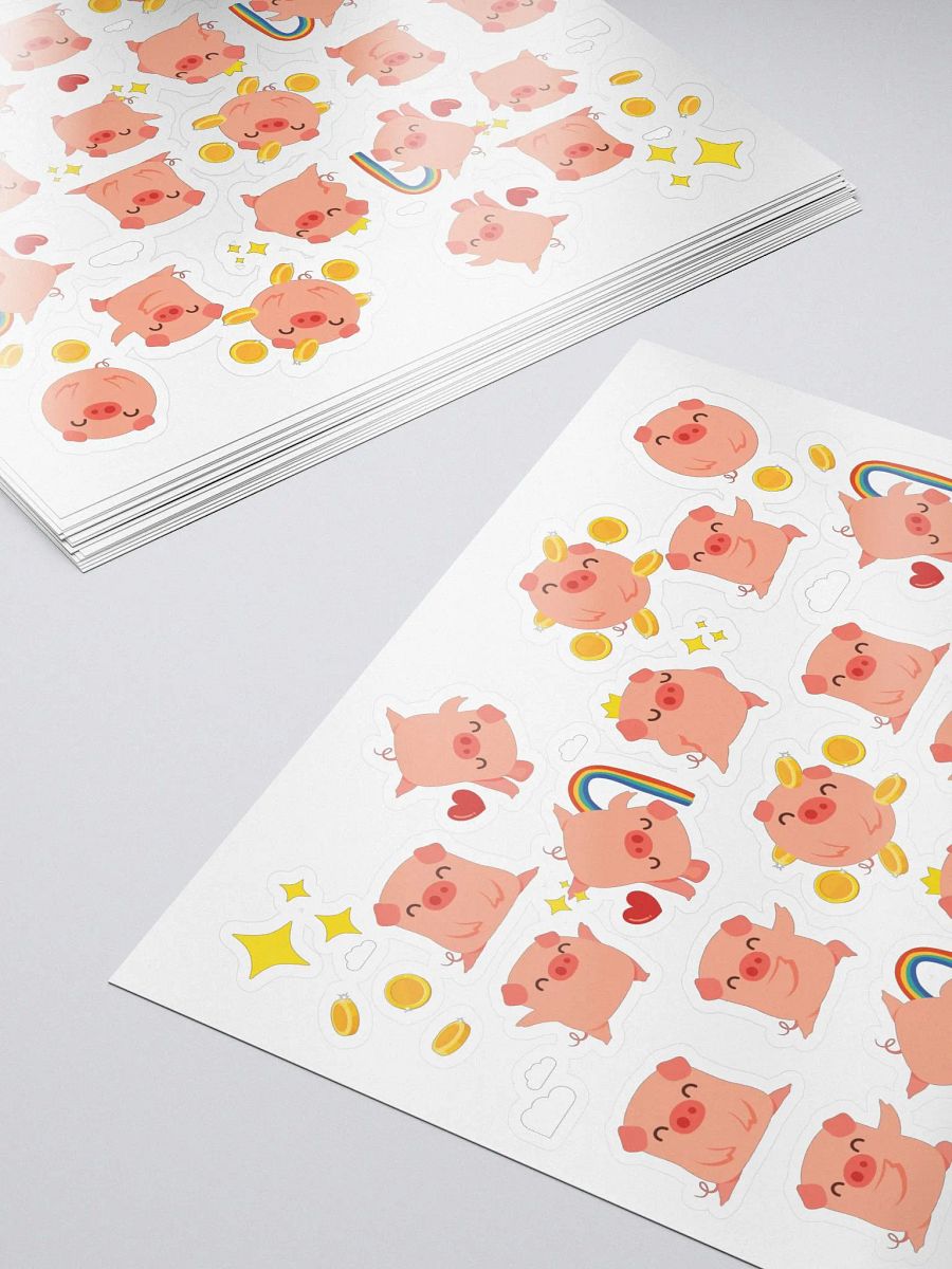 Piggy Sticker Sheet product image (5)