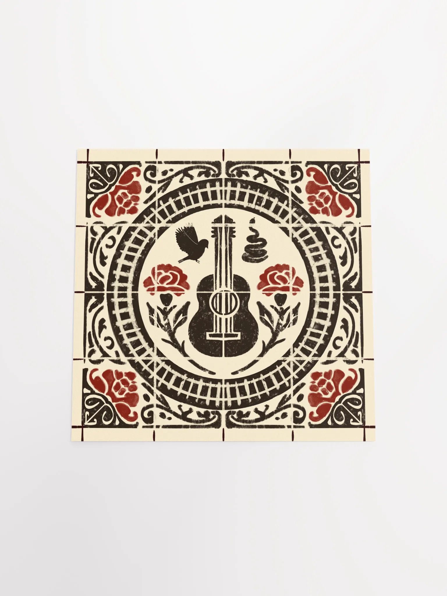 Hadestown Spanish Tile Poster – Enhanced Matte Broadway Folk Mythology Print product image (16)