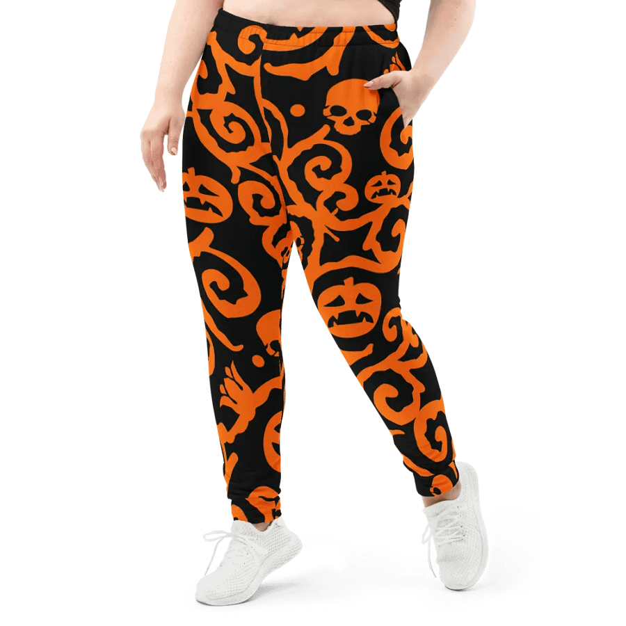 Scary Pumpkins Skull Women's Joggers product image (3)