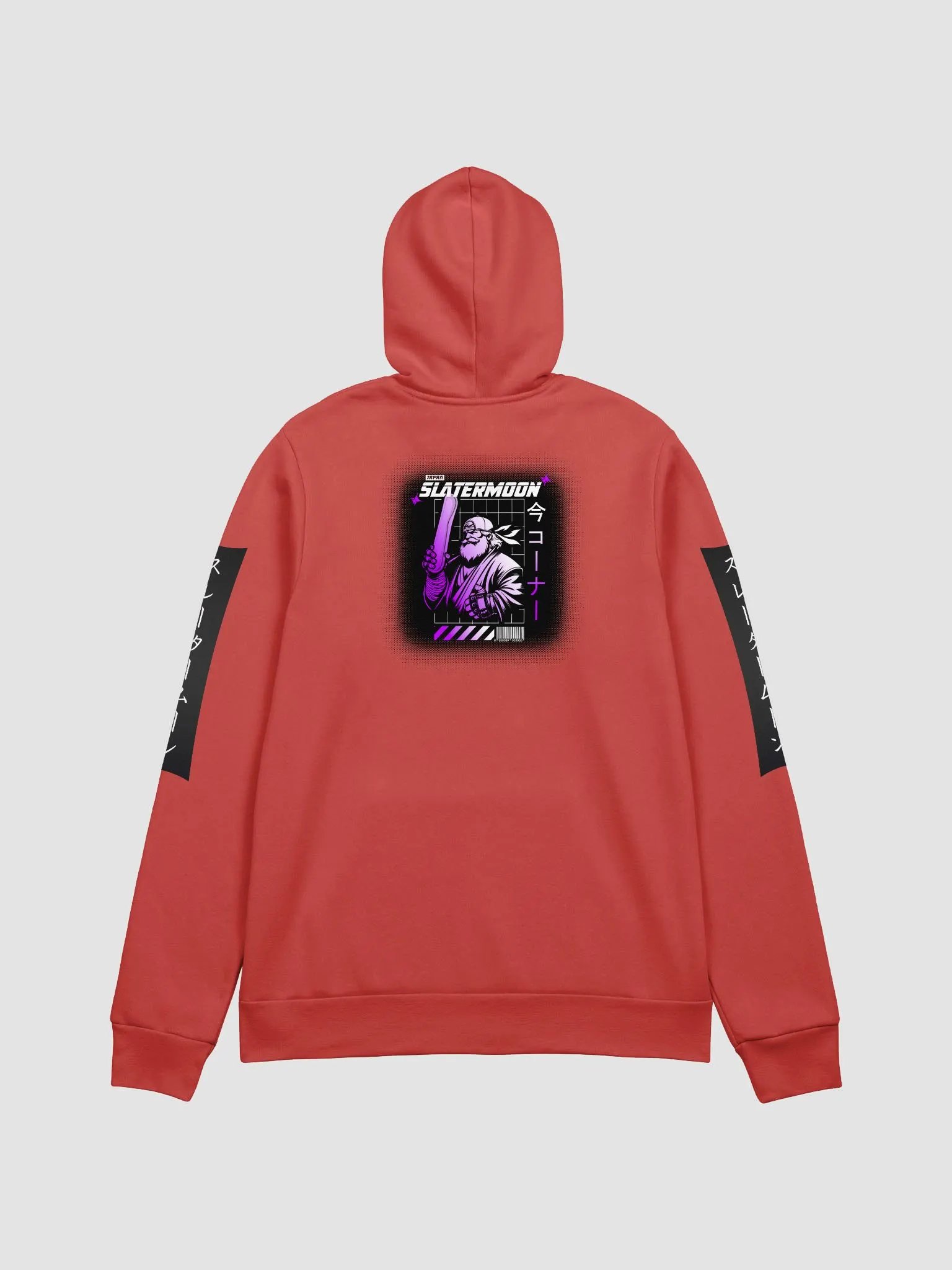 Samurai Slater UNISEX Hoodie (White & Light Colors) product image (2)