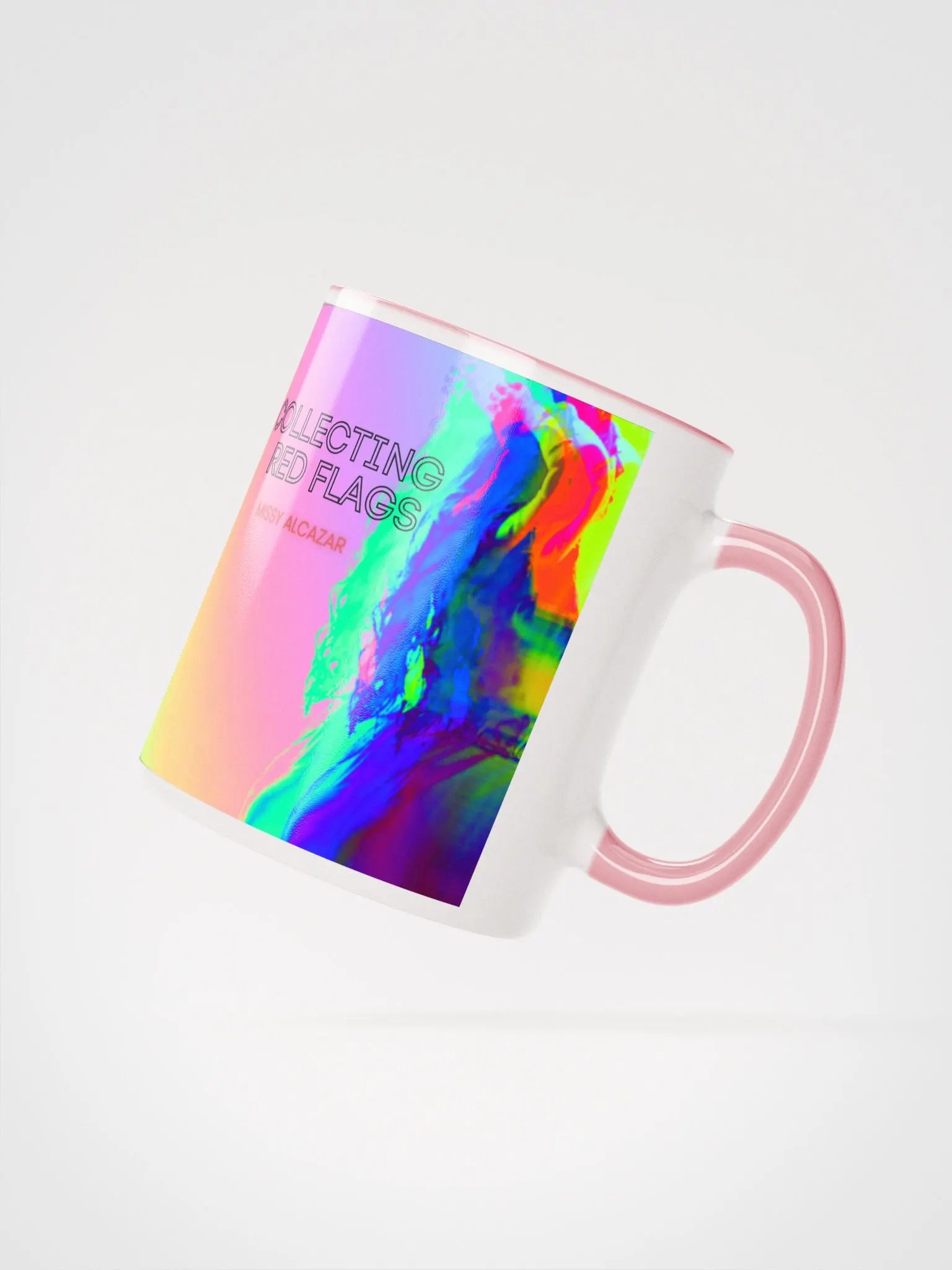 Collecting Red Flags enamel mug product image (3)