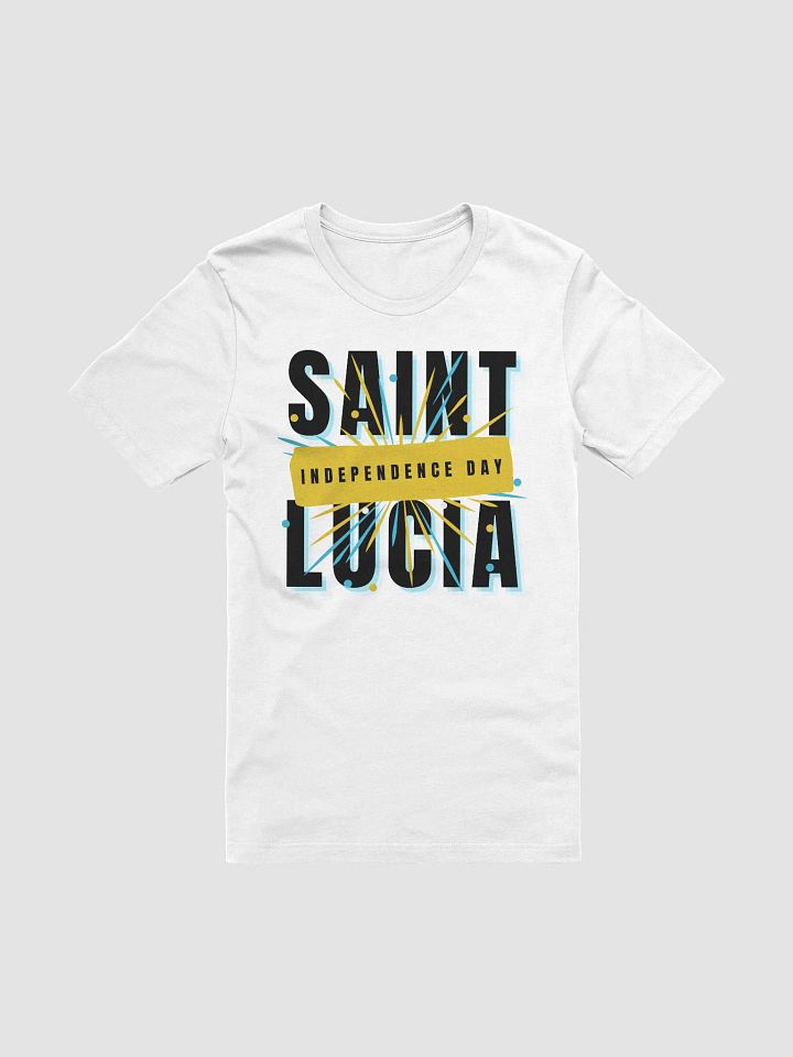 Saint Lucia Independence Day T-Shirt product image (1)