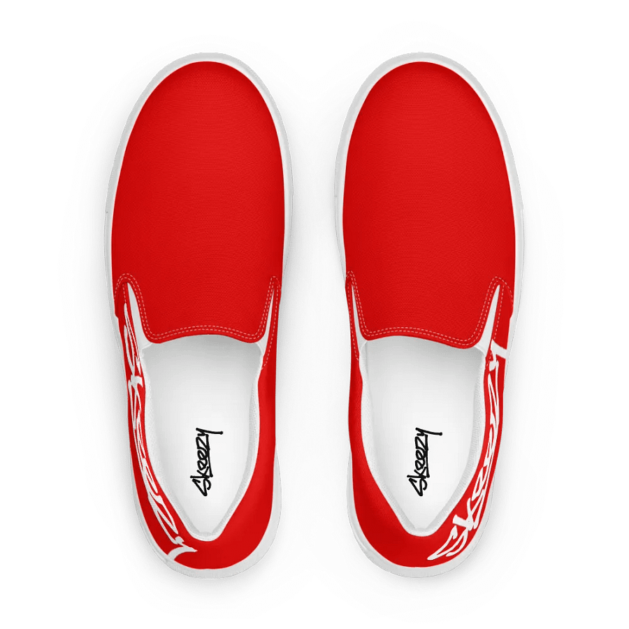 Solid Skeezy Slip-Ons RED product image (2)