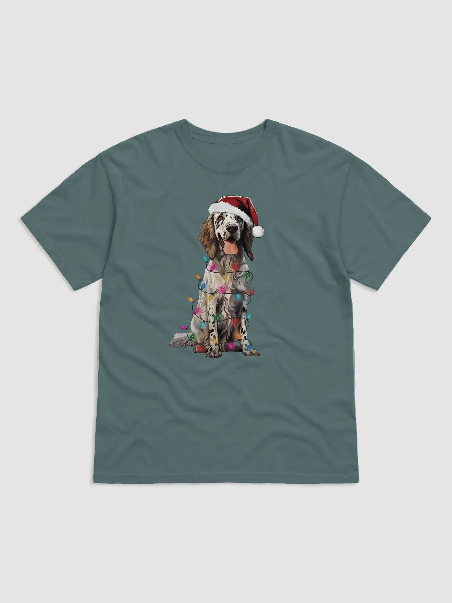Funny English Setter Christmas T-Shirt for English Setter Paw-rents product image (4)
