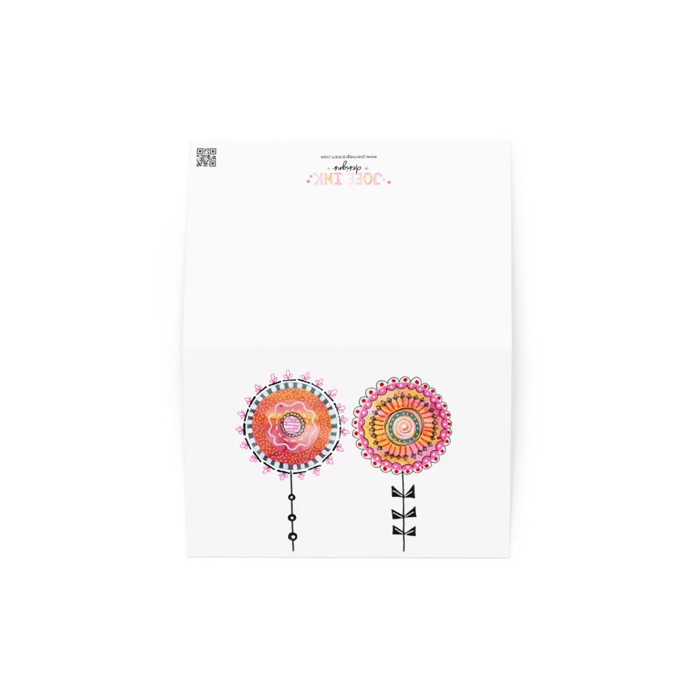 Whimsical Floral Delight Greeting Card product image (8)