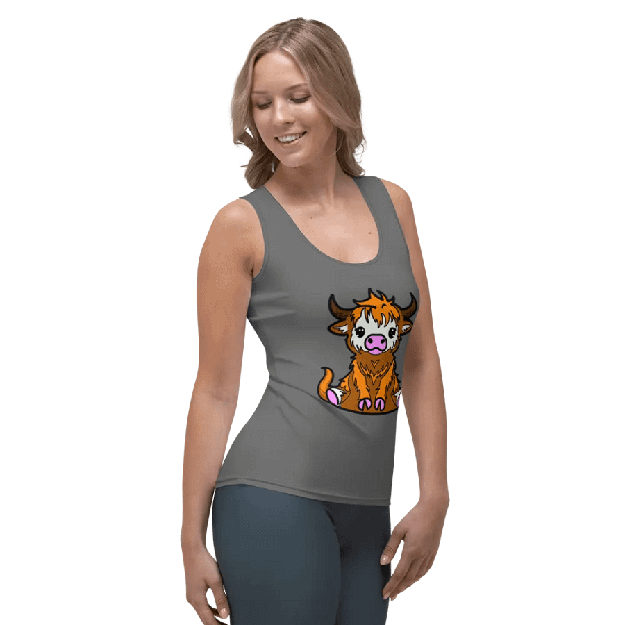Cow Tank Top product image (4)