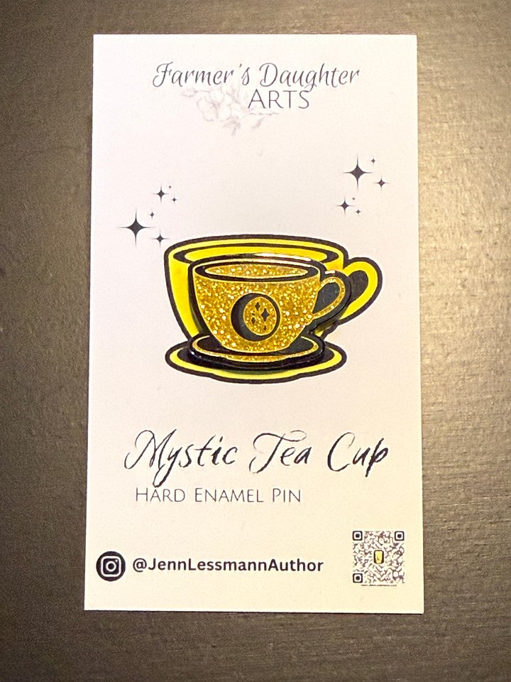 Mystic Tea Cup Enamel Pin product image (1)
