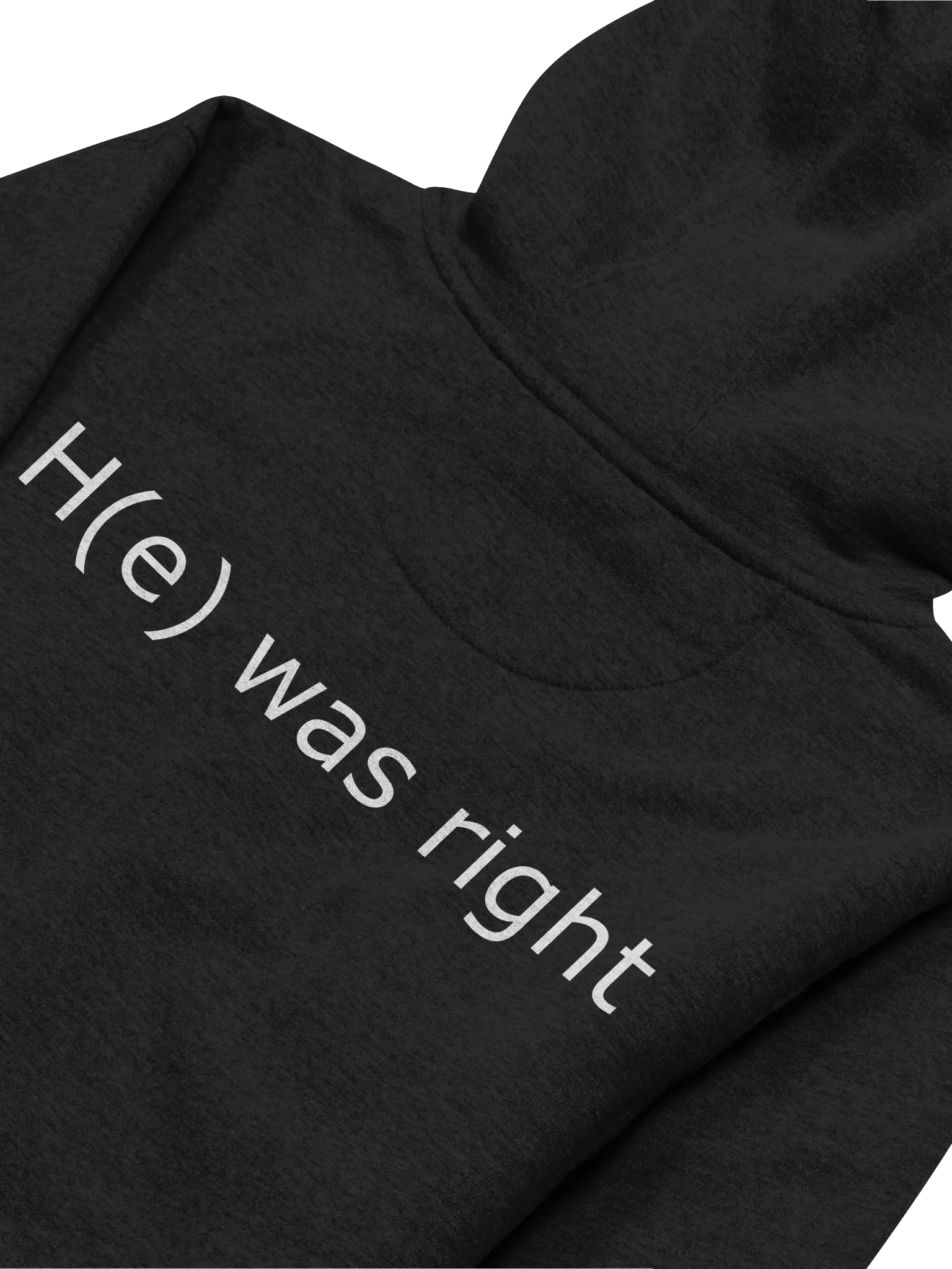 H(e) was right hoodie product image (4)