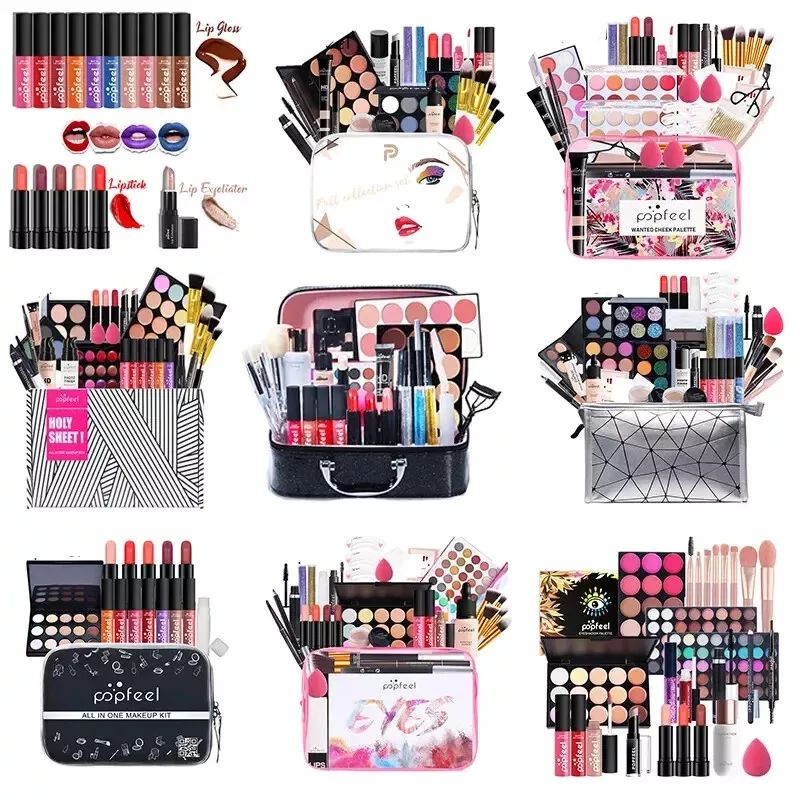 POPFEEL Makeup Kit Professional 8-56Pcs Complete Make-up Kit Makeup Box Eyeshado product image (3)