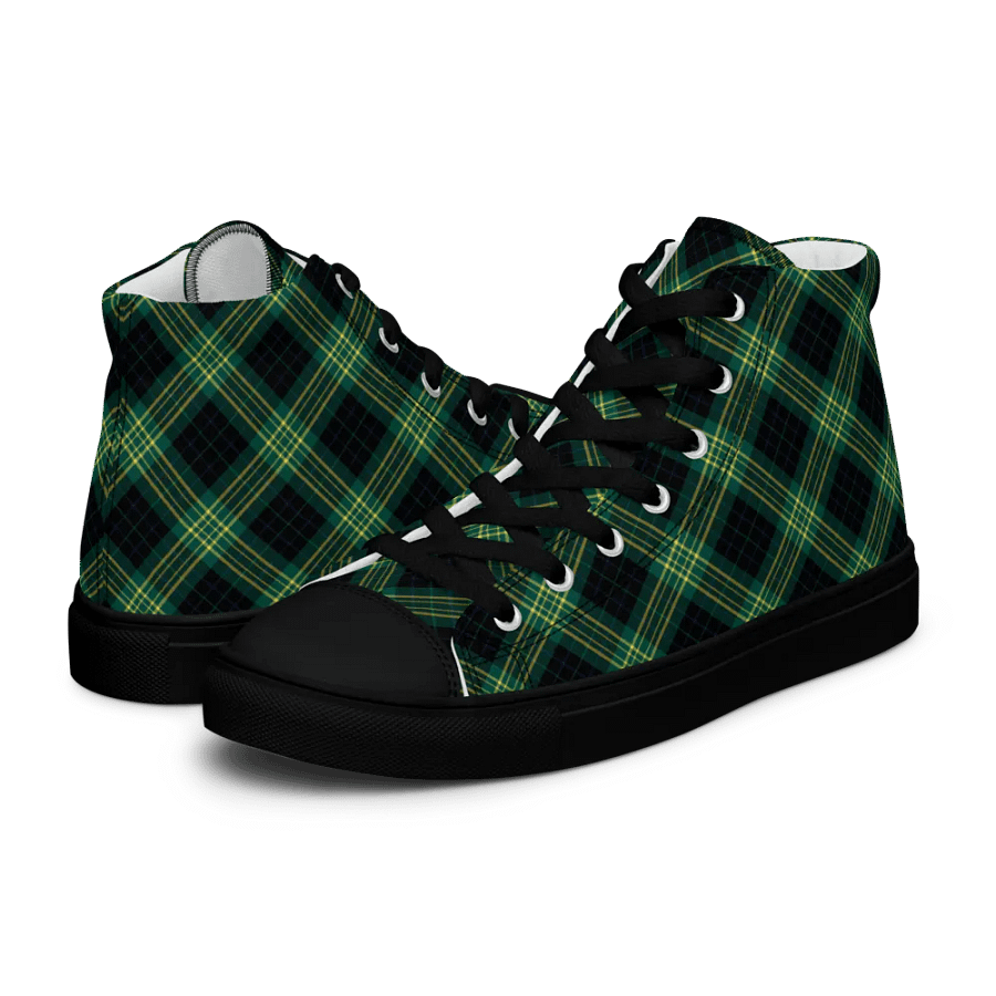 Fitzpatrick Hunting Tartan Men's High Top Shoes product image (8)