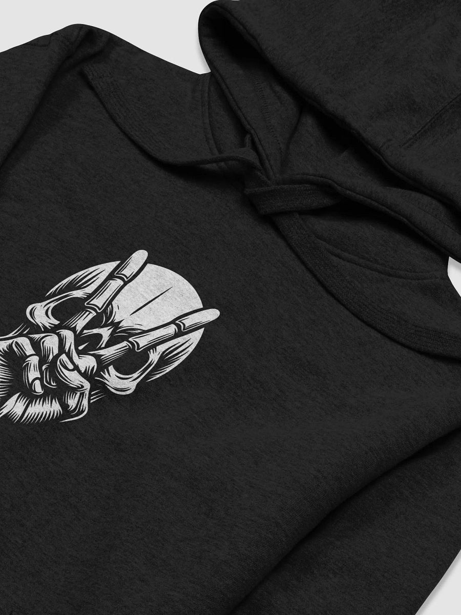 Sonic Skull Vibes Hoodie | AI Design peace skull image product image (4)
