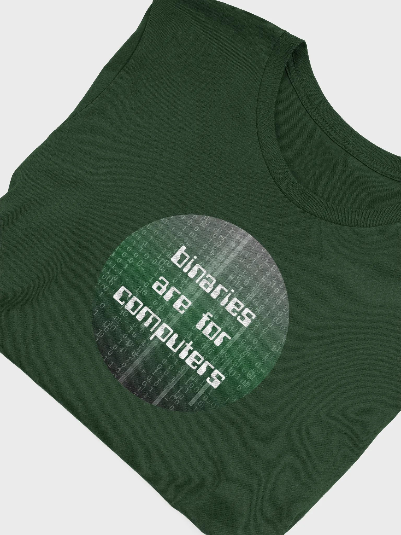 binaries are for computers neutrois t-shirt product image (5)