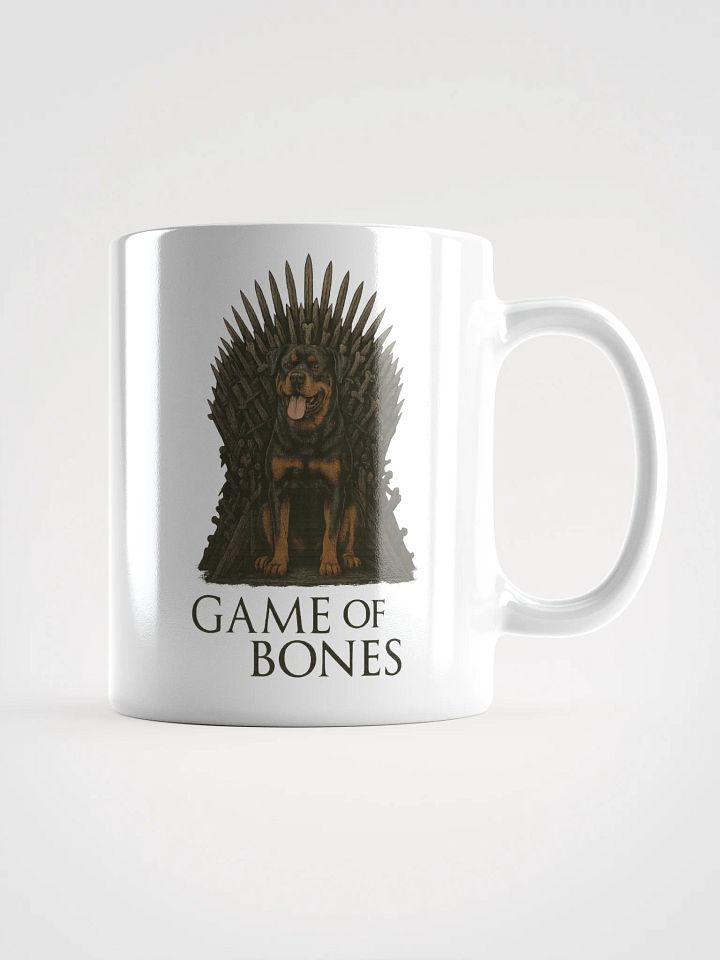 Rottweiler Game Of Bones Heat-Resistant Mug product image (2)