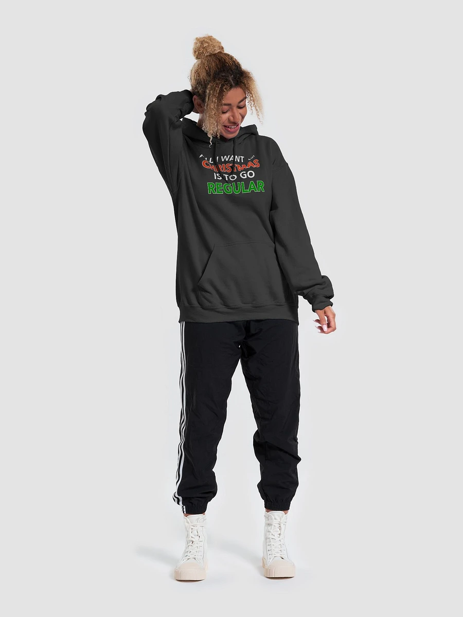 All I want for Christmas is to go regular postal worker Unisex hoodie product image (5)