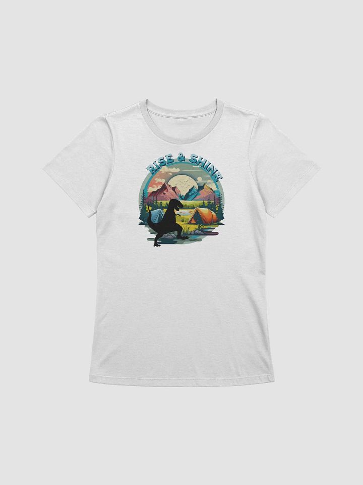 Rise and Shine Women’s Camping T- Shirt product image (2)